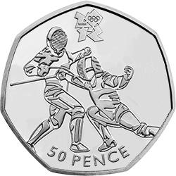 Olympic-50p-Fencing